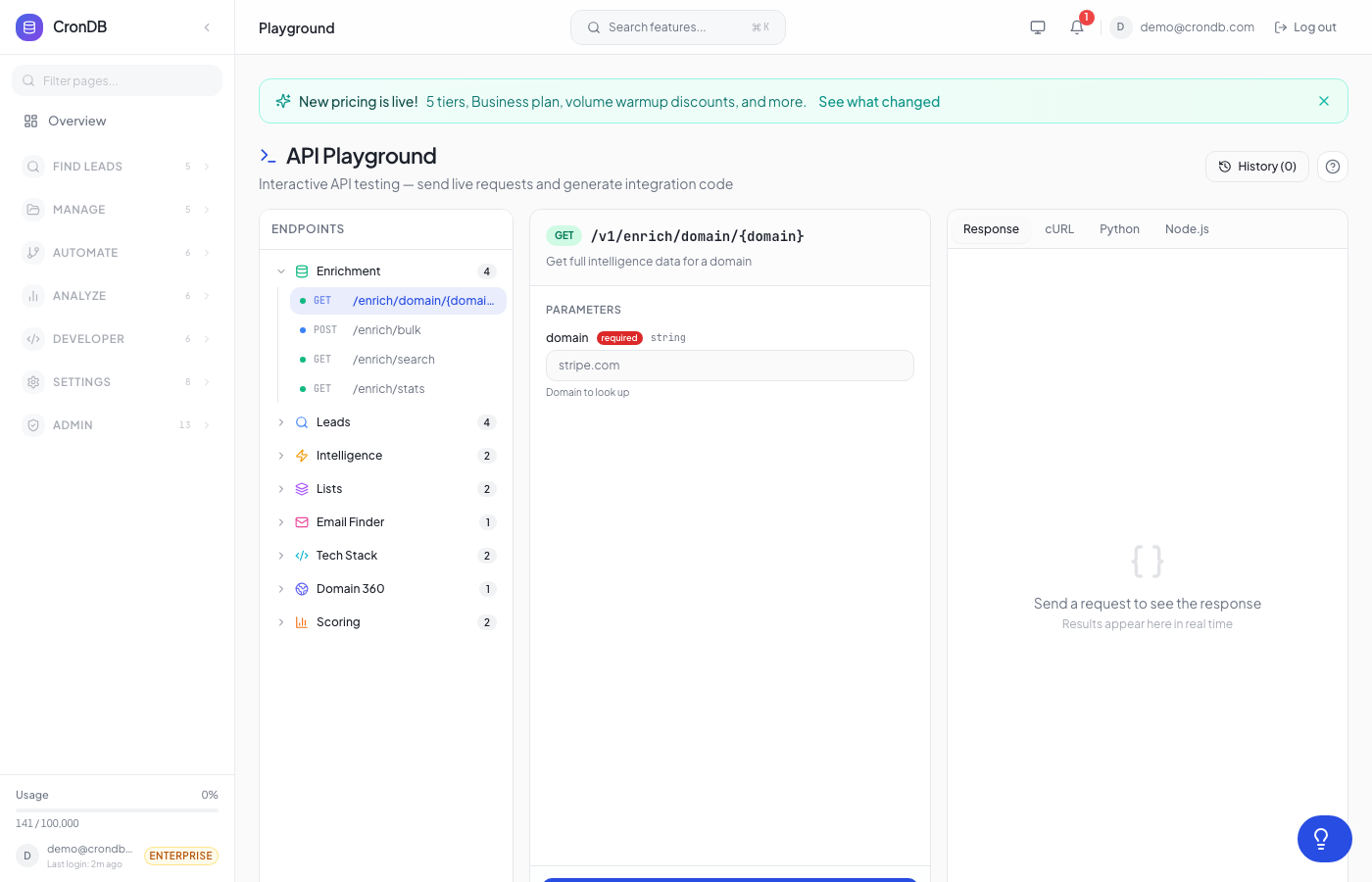 API Playground
